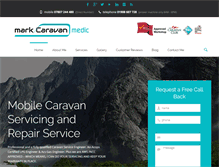 Tablet Screenshot of markcaravanmedic.co.uk